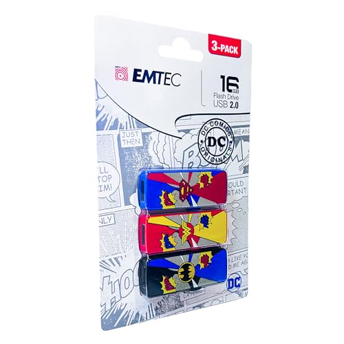 Clé USB M700 Emtec 16Go clé USB fantaisie lot de 3 clé USB 2.0