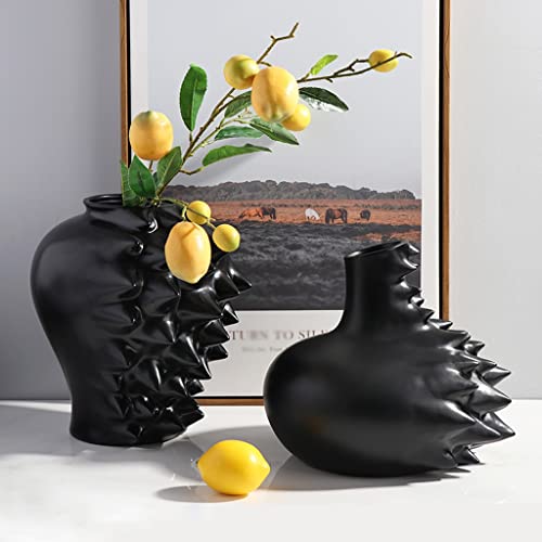 Vase vase deco vase en céramique moderne pour salon et composition - 6