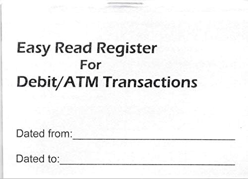 Miniatura 3 de 5 ATM tarjeta de débito Mini chequero registros