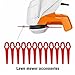 20PCS Strimmer Replacement Blades Red Compatible With Einhell Cordless Grass Trimmer GE-CT 18 Lawnmower Blades Garden Power Tool Accessorie