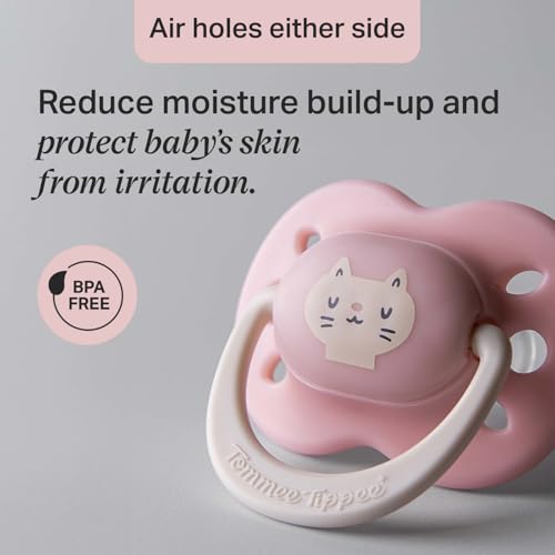 Image of Tommee Tippee Ultimate Fit Newborn Pacifier, 0-6 Months, Pack of 4