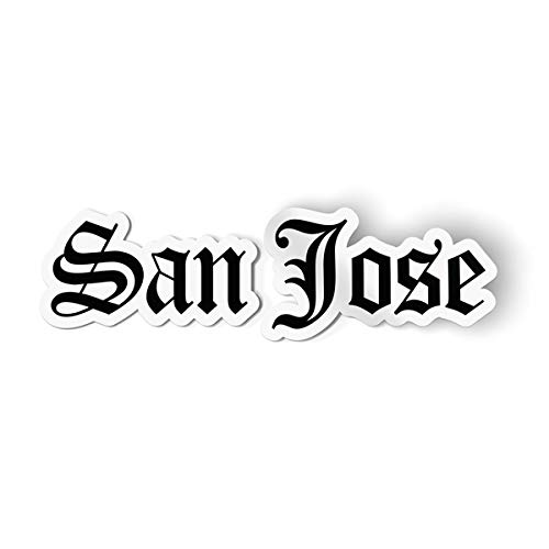 Squiddy San Jose - Vinyl Sticker for Car