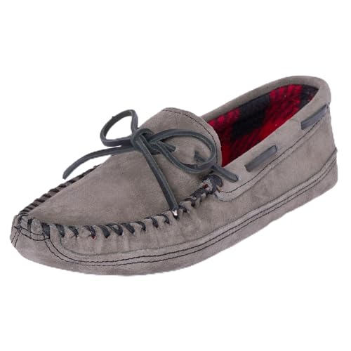 Image of Minnetonka Men's Double Bottom Fleece Slipper | Casual Slippers