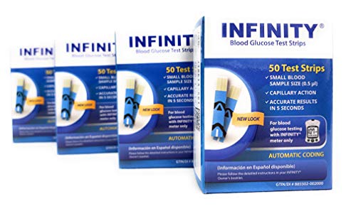 Infinity Blood Glucose Test Strips 200 Ct
