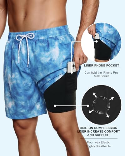 Image of Bathing Suits for Women High Waisted Swimsuits Tummy Control Two Piece Tankini Ruffled Top with Swim Bottom Bathing Suits