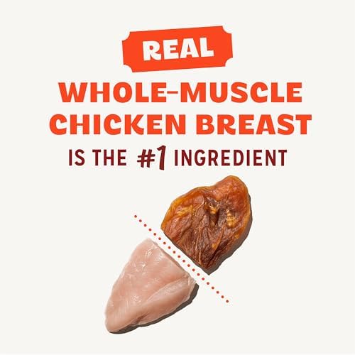 Pur Luv Chicken Jerky Dog Treats, Made with 100% Real Chicken Breast, 32 Ounces, Healthy, Easily Digestible, Long-Lasting, High Protein, Satisfies Dog's Urge to Chew - 3