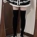 Jirai Kei Blouses + Skirts, Cutecore Shoujo Girl Clothes Set Jojifuku Harajuku Tenshi Kawaii Y2K Goth Jfashion (Black,X-Large)