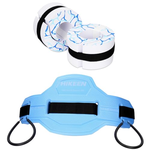 Hikeen Swim Aquatic Cuffs y Cinturón Flotante para Entrenamiento miniatura 1