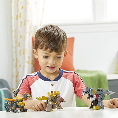 Transformers Dinobot Adventures Dinobot Squad Grimlock, Dinobot Snarl, and Predaking 3-Pack Converting Figures, 4.5-Inch Toys, Ages 3 and Up (Amazon Exclusive) - image 3