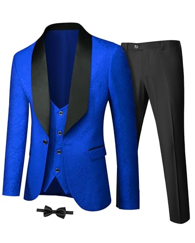 YND Men's 3 Piece Slim Fit Tux...