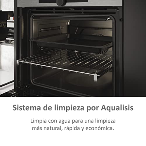Haier-I-Turn-Series-2-HWO60SM2F3BH-Horno-Multifuncion-Limpieza-por-AqualisisConectividad-WIFI-Capacidad-70L-Coccion-multinivel-11-Funciones-Mando-giratorio-Clase-A-Negro