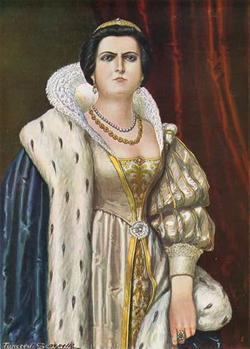 Peinture Lucrèce Borgia Tancredi Scarpelli Toile Art 60x90cm