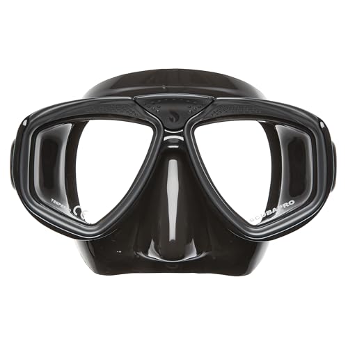 Masque Scubapro Zoom EVO bi-verre en silicone pour plongée sous-marine et apnée