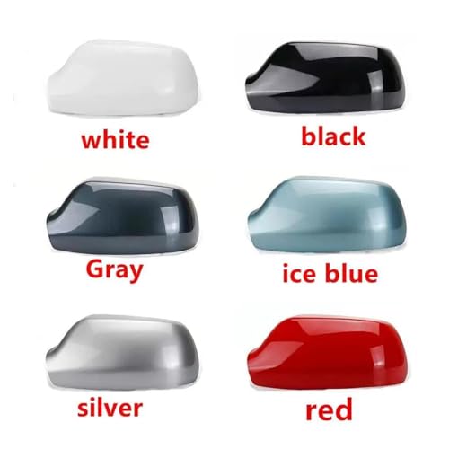 Coque de rétroviseur droit rouge pour Mazda 3 et 6 de 2003 à 2008 - 2