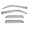 WellVisors Window Visors Wind Deflectors Compatible with Toyota 2010-2024 4Runner Premium Series Rain Guards 3-847TY049