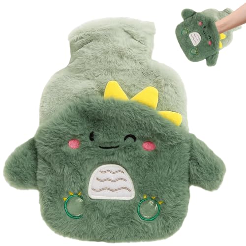 Wärmflasche Klein, Süße Tierwärmflasche Als Kuscheltier, Mini Wärmflasche Mit Bezug Für Kinder Und Erwachsene, Ideal Für Party, Weihnachten Und...