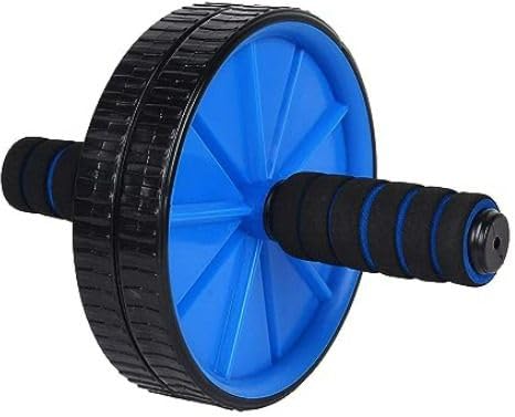 Dinetic 2-Wheel Roller/Ab Exercise Equipment/Abdominal Strength Trainer for Unisex Ab Exerciser (Multicolor)-image-6