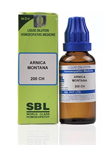AP018 Arnica Montana 200 Homeopathic Medicine Dilution - SET OF 3 Bottles