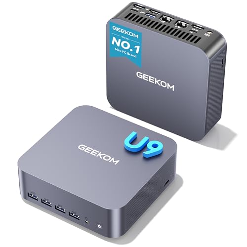 GEEKOM GT1 Mega AI Mini PC Windows 11 Pro, with Intel Core