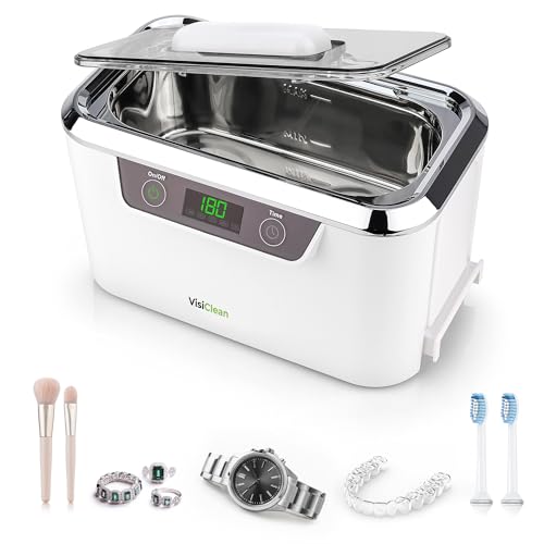 Ultrasonic Cleaner, Professional Ultrasonic Jewelry Cleaner for Diamond Ring, Silver,