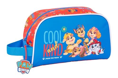 Paw Patrol Cool - Neceser Grande Niño, Neceser Infantil, Adaptable a Carro, Ideal para Niños de 5 a 14 Años, Cómodo y Versátil, Calidad y Resistencia, 26x16x9 cm