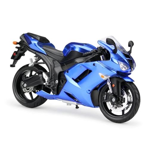 Kawasaki Ninja ZX6R jouet moto miniature 1:12 pour décoration de bureau et étagère