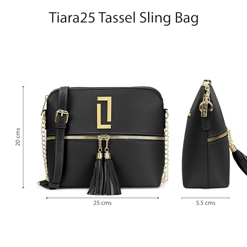 Image of Lavie Luxe Women's Tiara Crossbody Sling Bag | Ladies Purse Handbag | Gift for Women