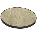 Assise de tabouret ronde de remplacement pour la maison : finitions soignées, texture robuste, assise de tabouret indéformable, dessus de tabouret en fer