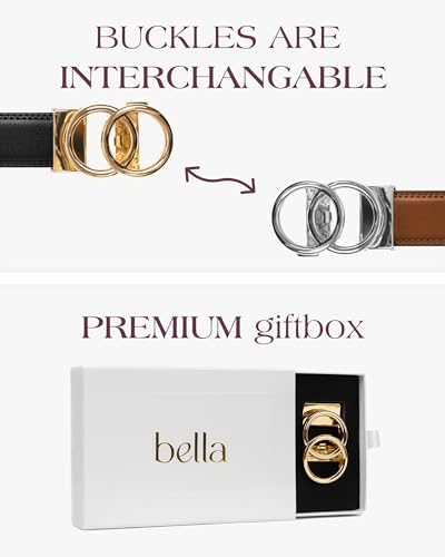 Bella Belt - Ratchet Belt for Women - Womens Belts for Jeans - Fashion Belt for Women - Leather Belt for Dresses3
