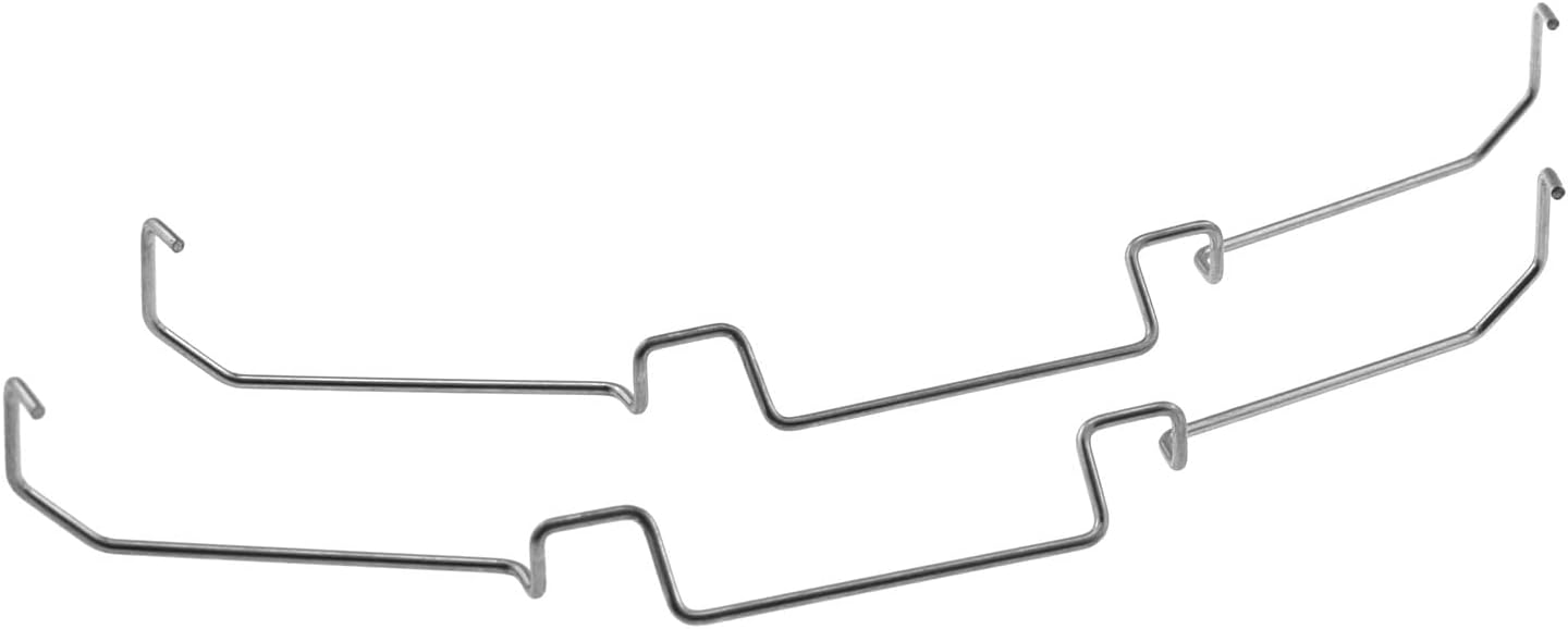 DGZZI Fan Buckle 2PCS CPU Radiator Fan Hook Fixed Bracket Elastic Steel Fan Buckle 12cm Down Hook Type