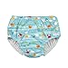 i play. Baby Boys' Snap Reusable Absorbent Swim Diaper-Fs, Aqua Sea Friends, 3T