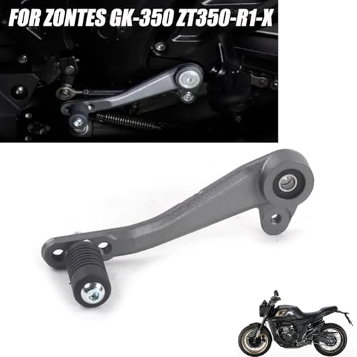 Palanca de cambio Zontes ZT350-R1 para solucionar desajustes en la transmisión de tu moto 4