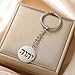 EUEAVAN Tetragrammaton Keychain YHVH YHWH Jehovah keyring Yeshua Blessed Prayer Hebrew Bible Names of God Jewelry Jewish Christian (silver)