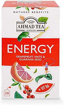 Ahmad Tea Grapefruit, Mate & Guarana Seed "Energy" Infusion