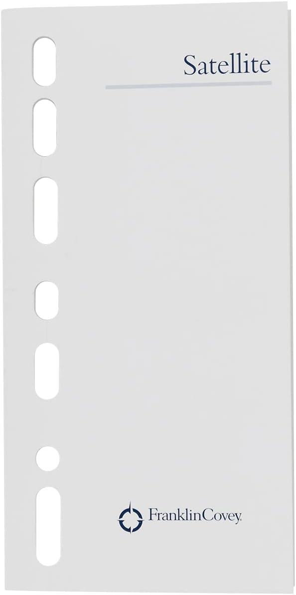FranklinCovey - Universal Size Satellite Booklet | 31-Day Notebook for On-The-Go (3.25" x 6.5" x 0.13") image 4
