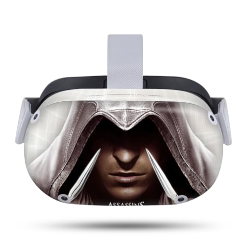 Head Case Designs Officially Licensed Assassin's Creed Ezio II Graphics Vinyl Sticker Skin Decal Cover Compatible with Meta Quest 2