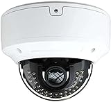 Titanium HDC-VPD5AE3/MZ 5MP Analog IR Dome Motorized Security Camera, 1/2.7' CMOS Sensor, 5MP Resolution, 2592x1944 Image Size, Up to 1500 TVL Resolution, 20~30m IR Night View Distance