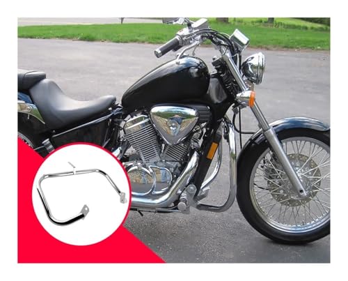 Protection moteur chromée haut de gamme pour Shadow Steed VLX - 5