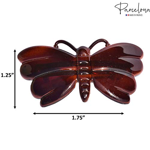 Pinzas para cabello estilo francés parcelona, set 2 piezas miniatura 4