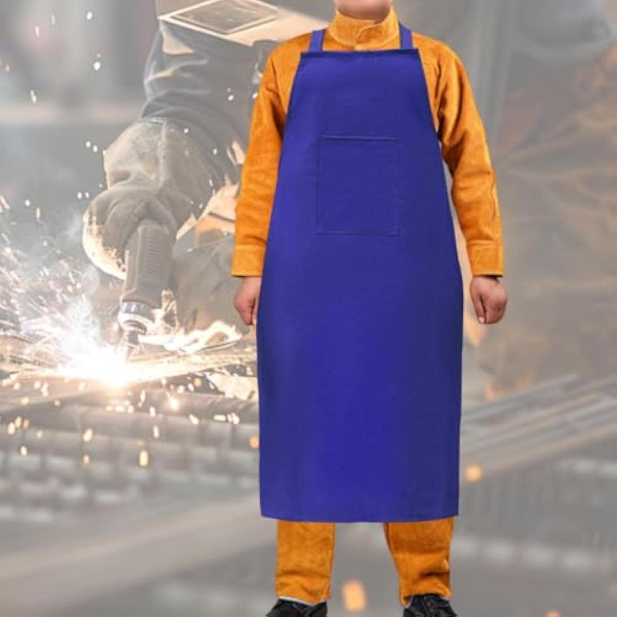 Lightweight Welding Work Apron for Protection
