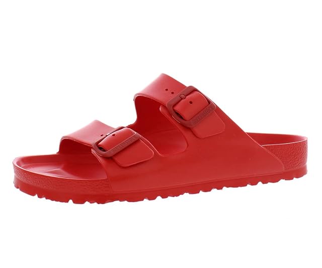 Birkenstock Unisex Arizona Essentials Slide-On Sandal Active Red 12-12 5 Women 10-10 5 Men 43EU