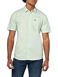 Volcom Men's Orion Short Sleeve Button Down Woven Shirt, Spearmint, XXLarge