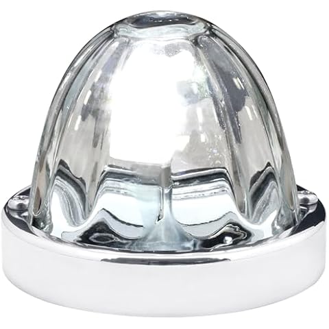 GG Grand General 92433 Stainless Steel Clear Watermelon Glass Lens Kit for #1156, Bulb not Included Cover
