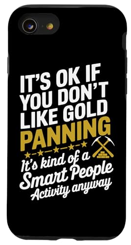 Installazione facile Gold Digger Mining Gold Rush Gold Canning Custodia per iPhone SE (2020) / 7 / 8