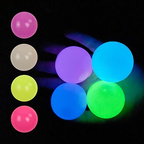 glow in the dark balls stick to ceiling
