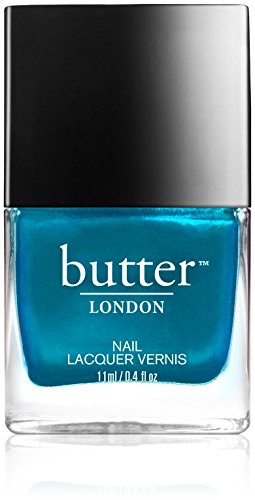 butter LONDON Seaside Nail Lacquer Polish, Metallic Aquamarine
