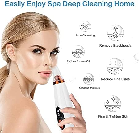 DOZERA Beautiful Skin Care Expert Acne Pore Cleaner Vacuum Blackhead Remover Kit Skin Cleaner, Pimple Removal Tool, Acne Removal Tool, Blackhead Remover Tool 1