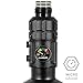 HK Army Paintball Regulator 350psi-650psi Adjustable Turbine Pro for HPA Compressed Air Tanks (Long, Black)
