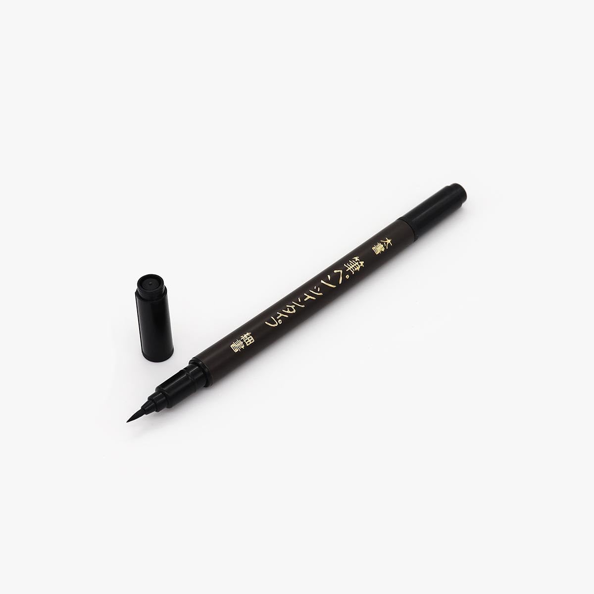 OTSUMAMI TOKYO Japanese Calligraphy Brush Pen (Fude Pen) Set of 6 - Dual Tip (Fine & Bold) Black Ink for Hand Lettering, Art, Drawing, and Journaling - Made in Japan (6) - Image 2