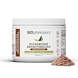 Microbiome Breakthrough Repair Powder - Chocolate Flavor - Has Lactobacillus Strains, Bone Broth & Collagen - Source of L-Glutamine - Gas & Bloating Relief - Improves Gut Health - 30 Servings - 150g